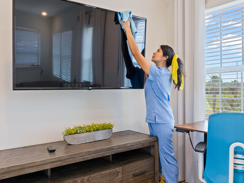 Professional cleaning work example 4